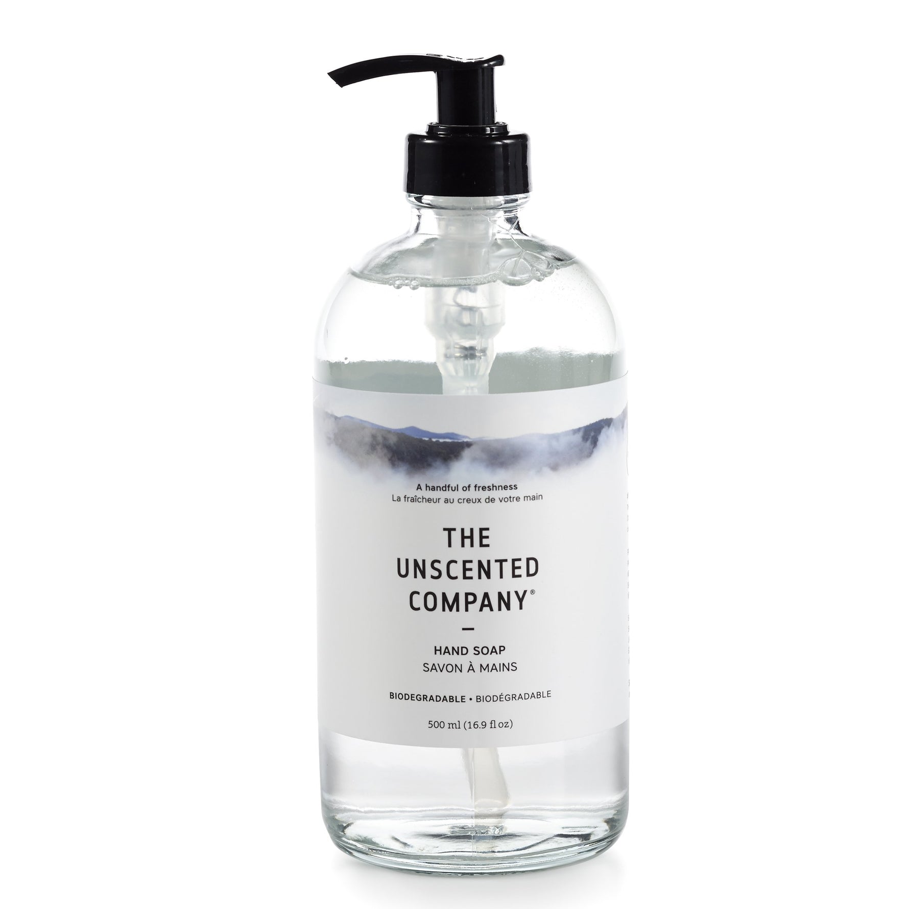 UNSCENTED CO - Savon à mains sans fragrance - Bouteille de verre - Soins mains | Samara & Co