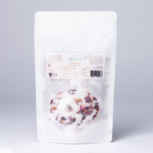 SIMKHA - Sel de bain floral sérénité à la rose - Soins corps | Samara & Co