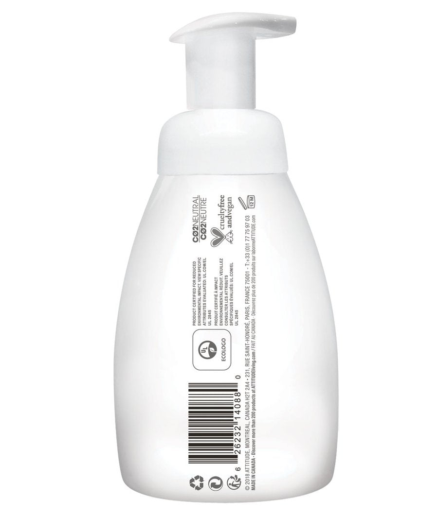 ATTITUDE - Savon mousse pour les mains – Super leaves™ – Feuilles d’oranger - Savon | Samara & Co