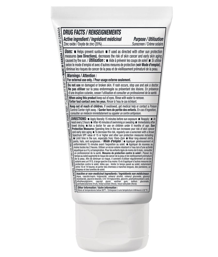 ATTITUDE - Crème solaire minérale FPS 30 - Base d’oxyde de zinc non nano – Fleur d'oranger - Soins corps | Samara & Co
