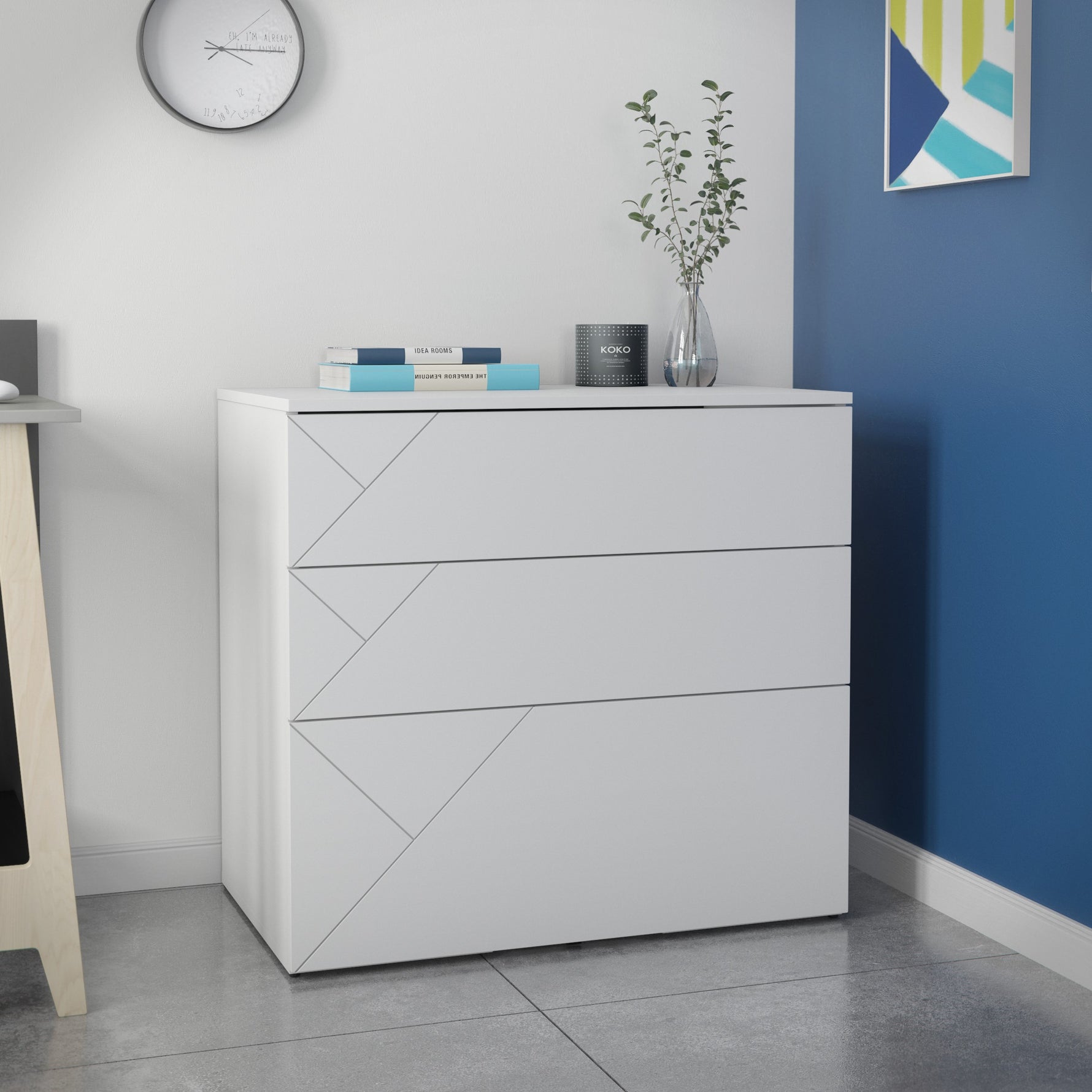 NEXERA - Filière à 3 tiroirs - collection Atypik - fait au Québec - Maison | Samara & Co
