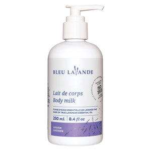 BLEU LAVANDE - Lait de corps Lavande hydratant naturel - Soins corps | Samara & Co
