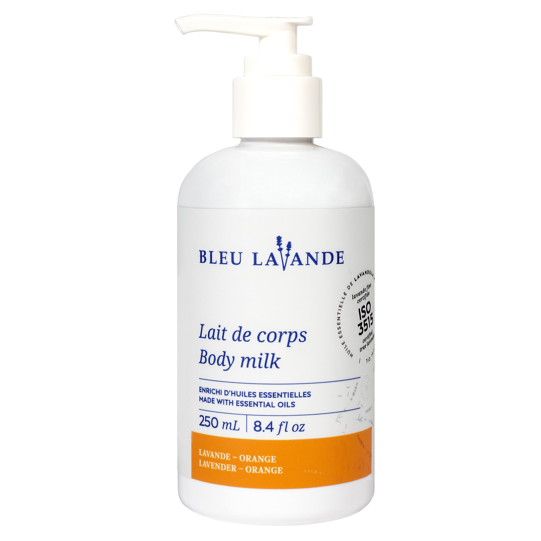 BLEU LAVANDE - Lait de corps Lavande-Agrumes naturel - Soins corps | Samara & Co