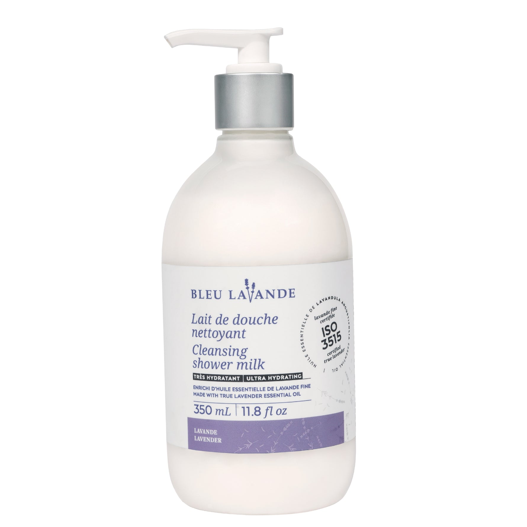 BLEU LAVANDE - Lait de douche nettoyant - apaisant et naturel - Soins corps | Samara & Co