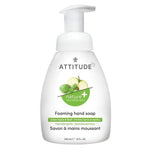 ATTITUDE - Savon mousse pour les mains - Pomme verte et basilic