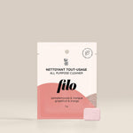 FILO - Pastille de nettoyant tout usage - Zéro plastique • Pamplemousse et Mangue