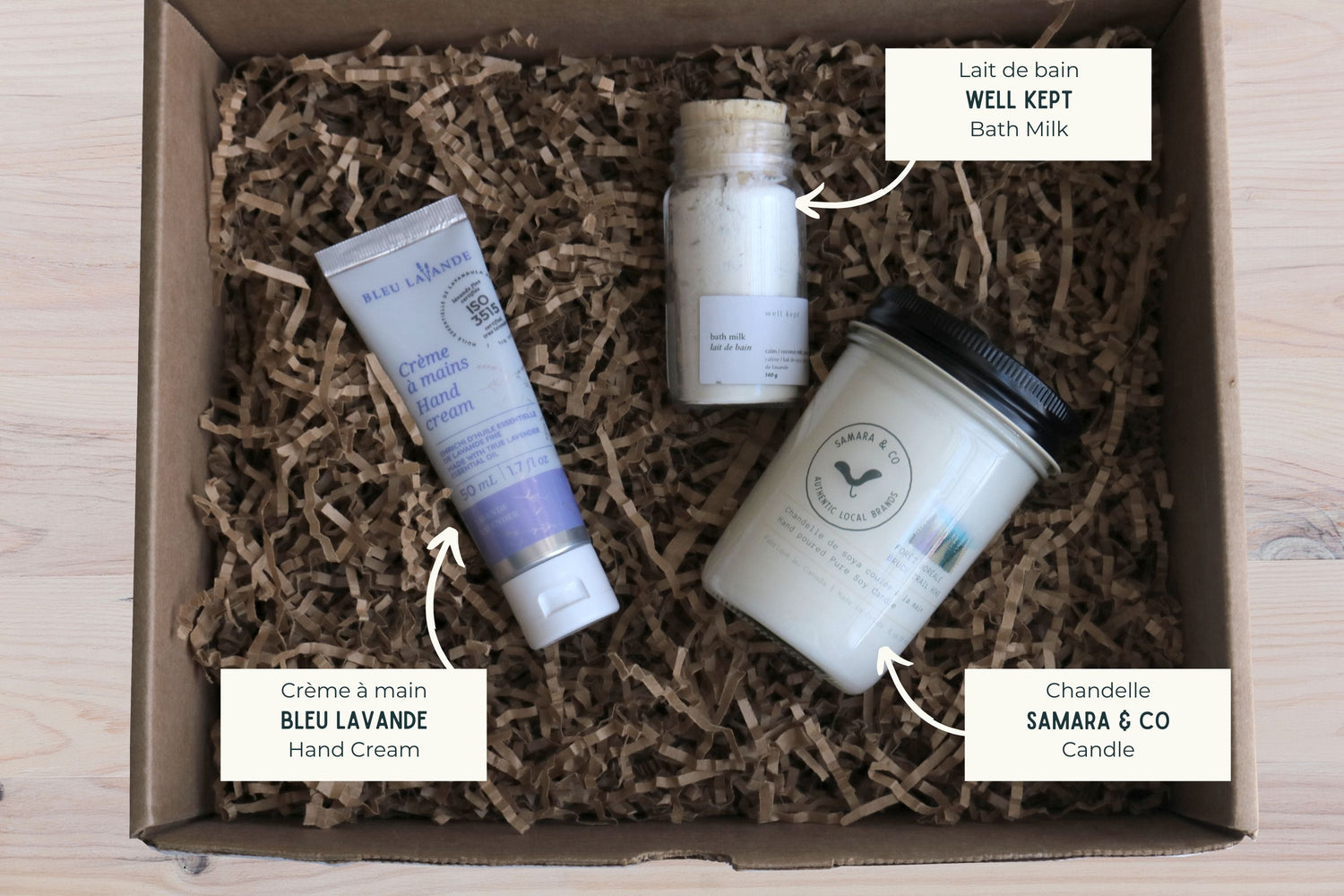 SAMARA & CO - Kit démarrage écolo "Le Coffret Petite attention"