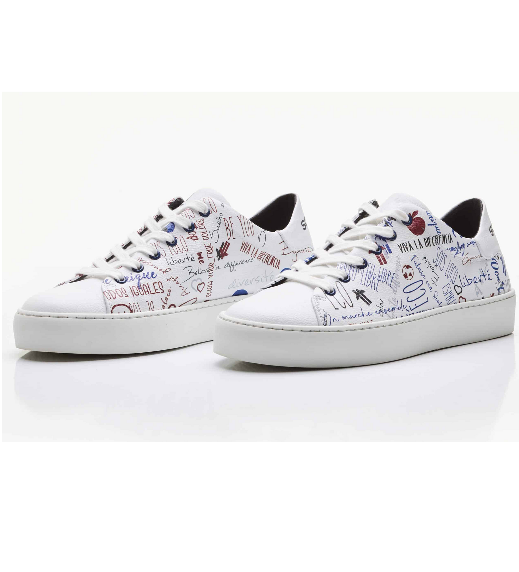 Scoloco - Sneakers BeLOCO - Cuir de pomme - Végane • Homme - Souliers | Samara & Co