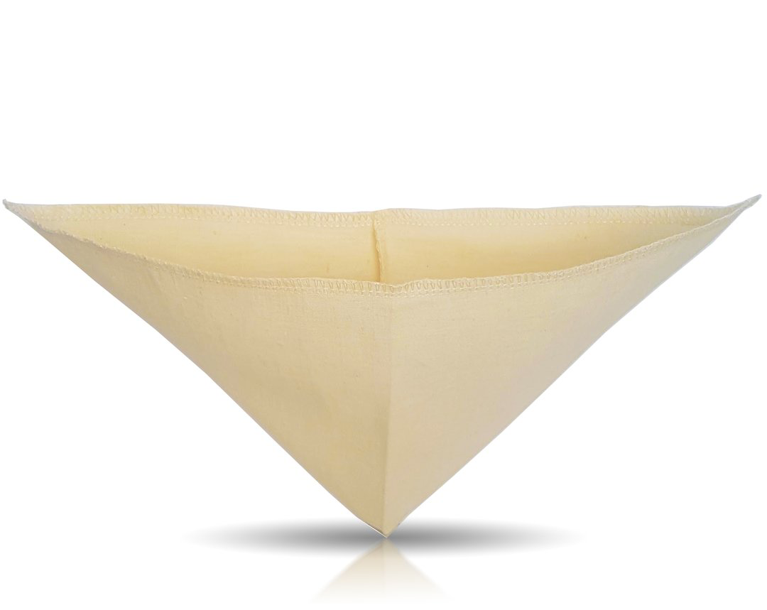 PINYON PRODUCTS - Filtre à café réutilisable en tissu - Mélange de chanvre et de coton bio • Méthode "Pour-Over" / Chemex® - Filtre à café | Samara & Co
