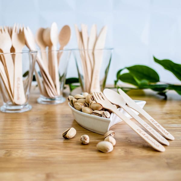 OLA BAMBOO - Ustensiles en bois compostables - Accessoires Maison | Samara & Co