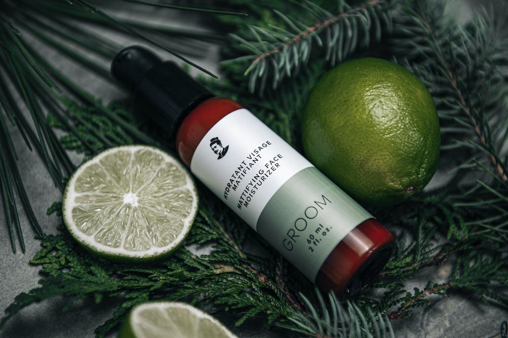 GROOM INDUSTRIES - Mattifying Face Moisturizer - Beeswax and Jojoba Extracts