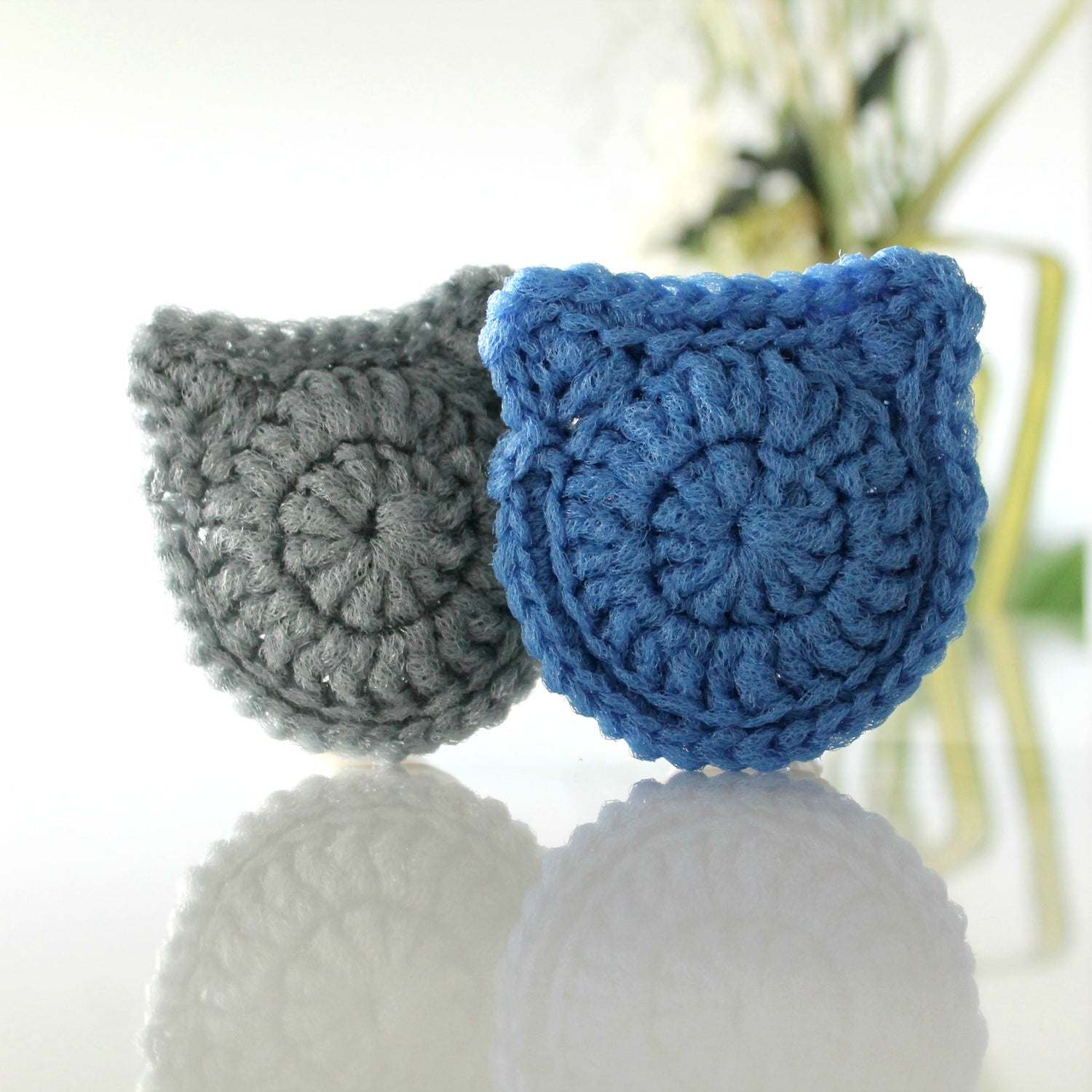 LA CAPITAINE CROCHÈTE - Tampon à récurer réutilisable - faits à la main • Chat - Accessoires Maison | Samara & Co
