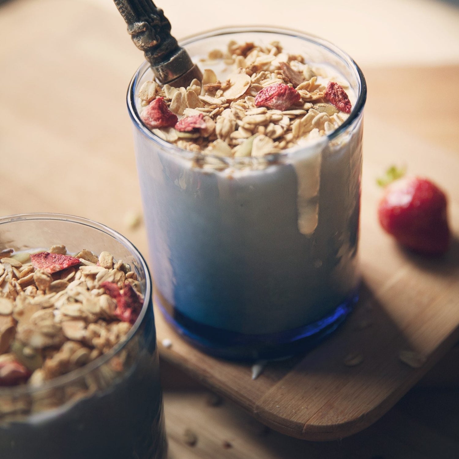 LA FABRIQUE GOURMANDE - Granola aux fraises lyophilisées - Fabrication artisanale