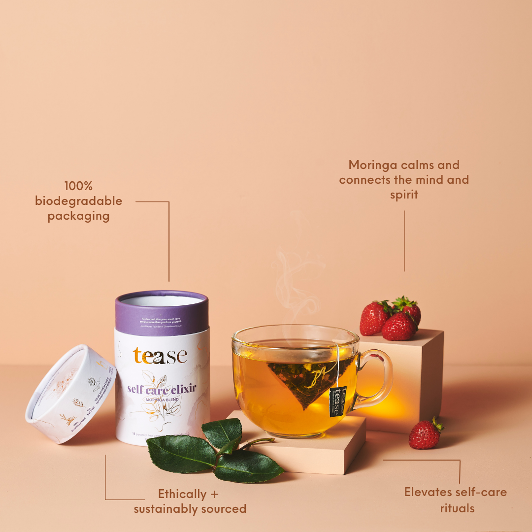 TEASE - Sans caféine • Tisane "Self Care Elixir" - 100% sans plastique ni nylon