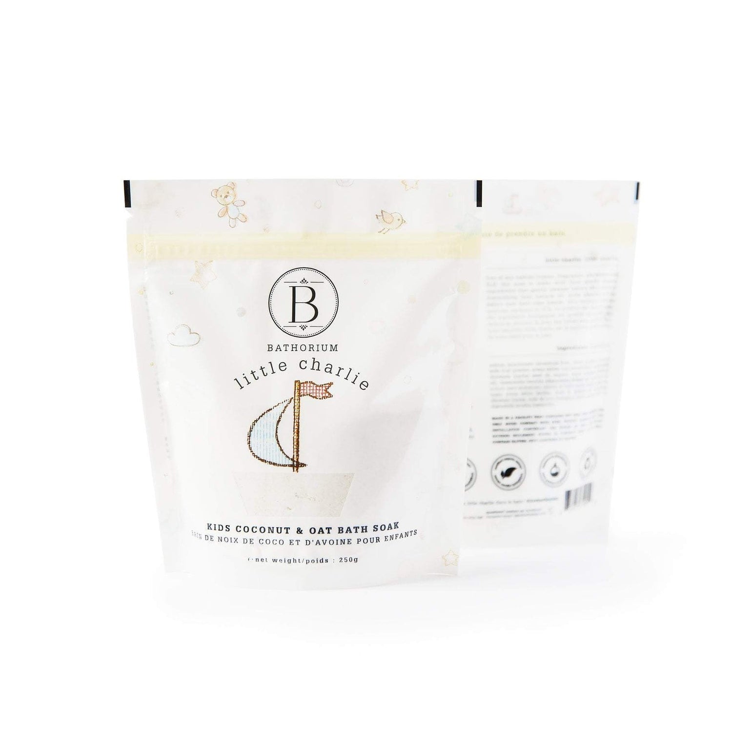 BATHORIUM - Little Charlie - Kids Pure Botanical Oats & Coconut Bath Soak