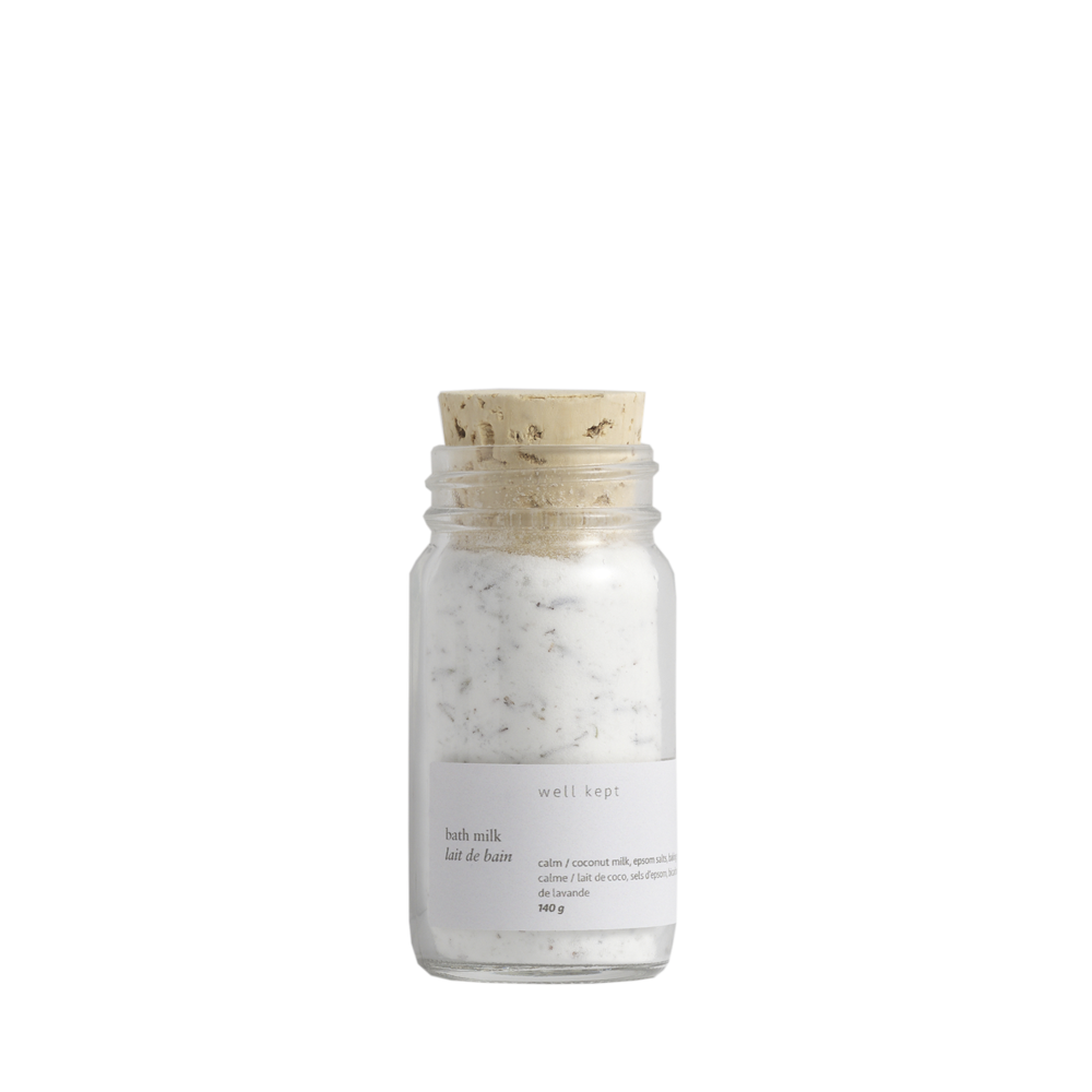 WELL KEPT - CALME - Lait de bain végétalien en portion individuelle - Soins corps | Samara & Co