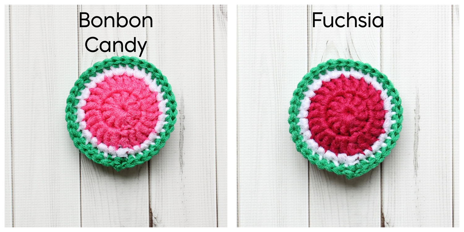 LA CAPITAINE CROCHÈTE - Tampon à récurer réutilisable - faits à la main • Melon d’eau - Accessoires Maison | Samara & Co