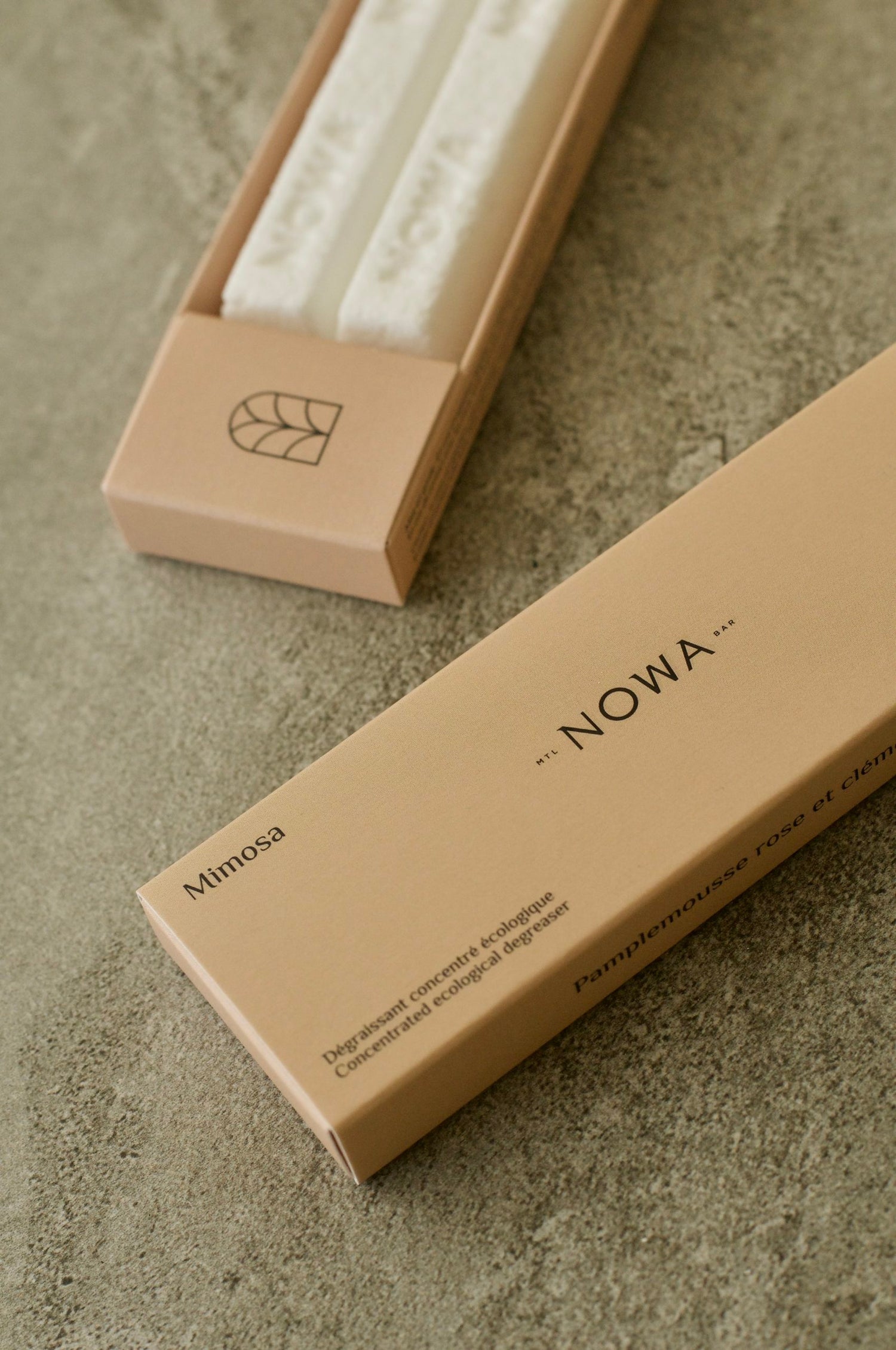 NOWA - N°2 Nowa bar dégraissante - Zéro Déchet • Mimosa - Produits nettoyants | Samara & Co