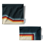 DEMAIN DEMAIN - Ensemble de 2 sacs réutilisables pour aliments - Fait de bouteilles de plastique recyclées •  Technicolor - Sacs réutilisables | Samara & Co