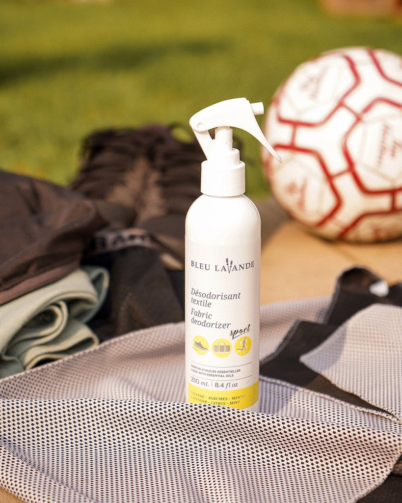 BLEU LAVANDE - Désodorisant textile sport à la lavande - Produits nettoyants | Samara & Co