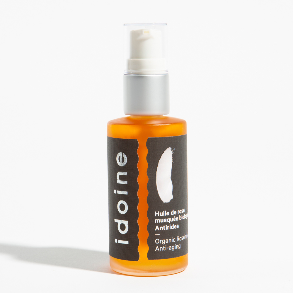 IDOINE- Huile de rose musquée Biologique Antirides