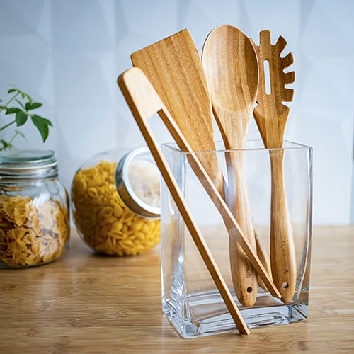 OLA BAMBOO - Ustensiles de cuisson réutilisables - Accessoires Maison | Samara & Co