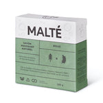 MALTÉ - Savon naturel hydratant beurre de karité et drêche de microbrasseries • Boisé