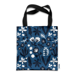 DEMAIN DEMAIN - Sac cabas réversible - Fait de bouteilles recyclées  •  Fleurs de papier par Myriam Van Neste