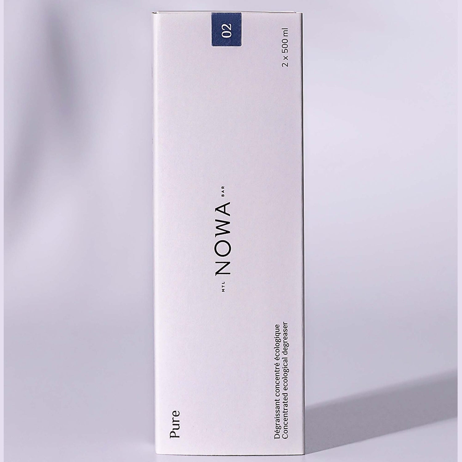 NOWA BAR - Dégraissante - 2 recharges - Zéro déchet • Pure