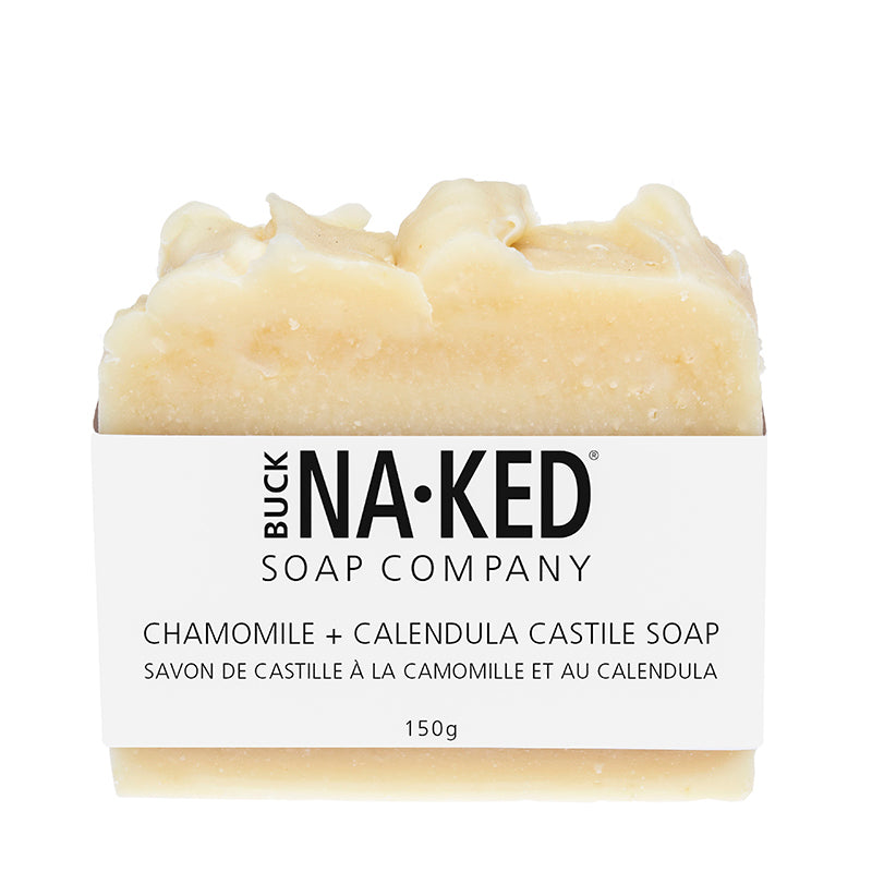 BUCK NAKED - Bar à savon naturel  • Savon de castille à la camomille et au calendula