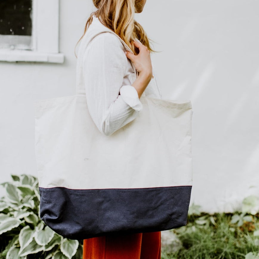 DANS LE SAC - Le grand sac pour le marché - Confection québécoise et durable