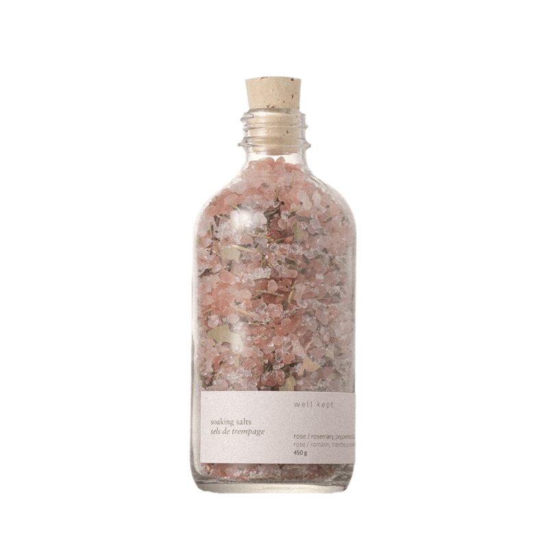 WELL KEPT - ROSE - Sels de bain