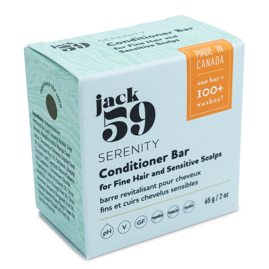 JACK59 - "Serenity" Conditioner Bar- Eliminates up to 5 plastic bottles