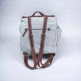 TERRA ORGANICA - Adventure Backpack - made of Organic Jute and Recycled Leather