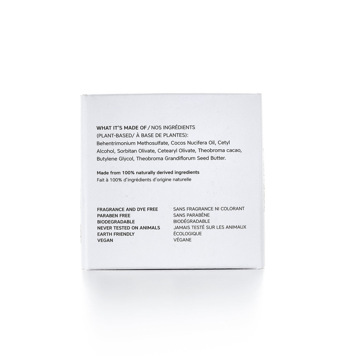 UNSCENTED CO - Revitalisant en barre sans déchet - Soins cheveux | Samara & Co