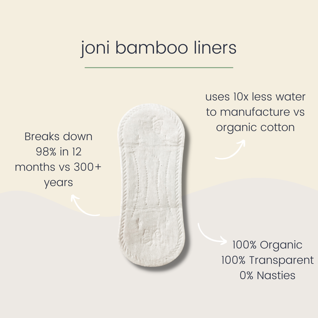JONI - Serviette hygiénique - Bamboo organique  •  Protège-dessous - Produits menstruels | Samara & Co