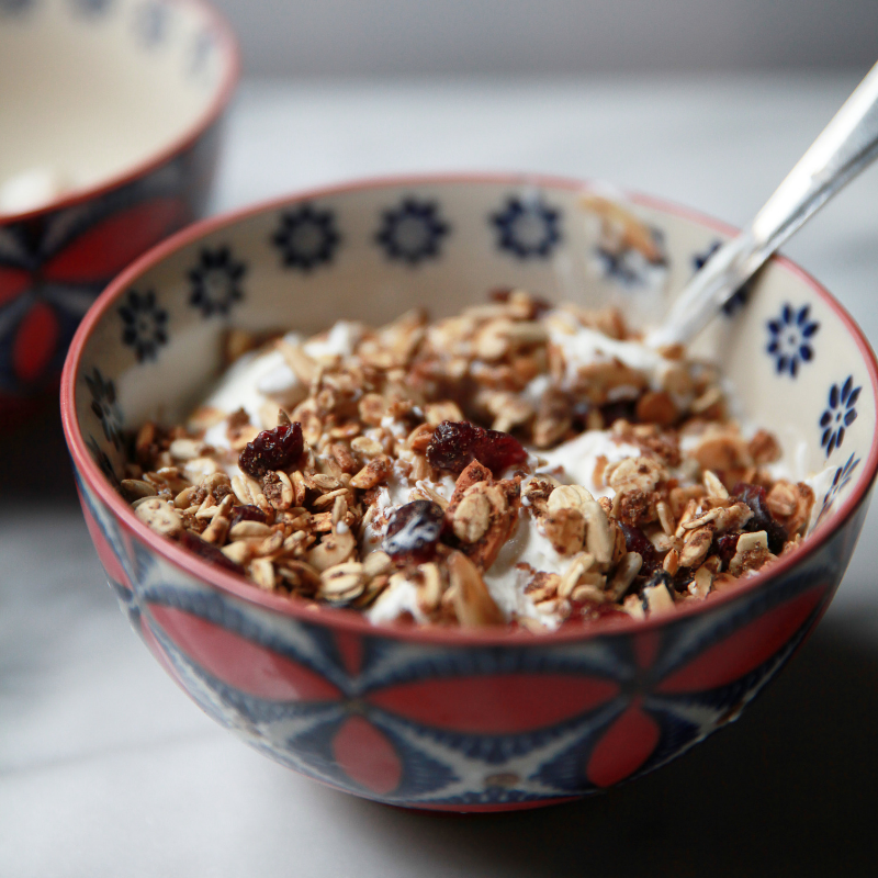 LA FABRIQUE GOURMANDE - Granola aux canneberges - Fabrication artisanale