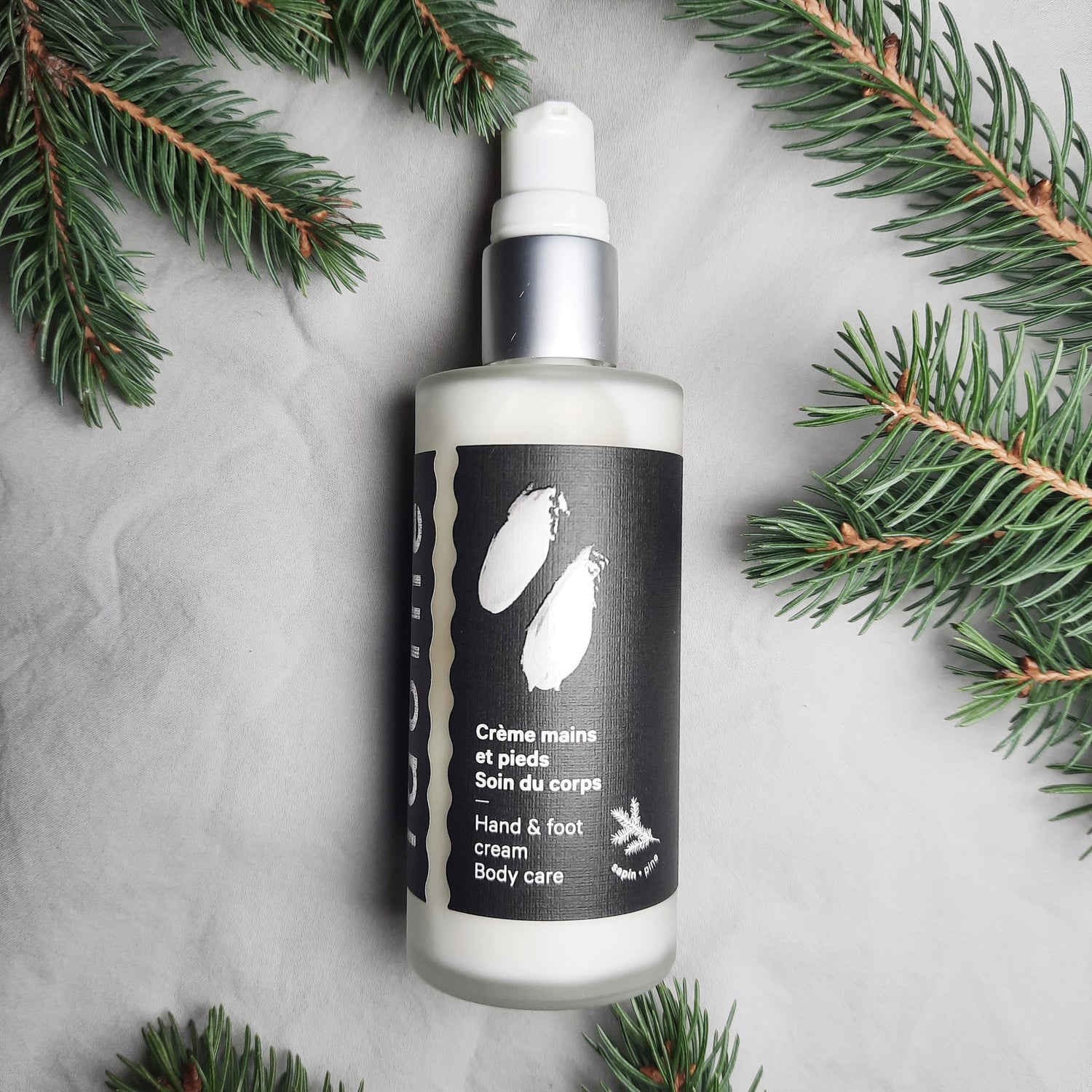 IDOINE - Nourishing Natural Hand and Foot Cream Quick absorption - PINE SPECIAL EDITION
