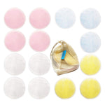 TRU EARTH - Tampons démaquillants en bambou réutilisables - Accessoires soins | Samara & Co