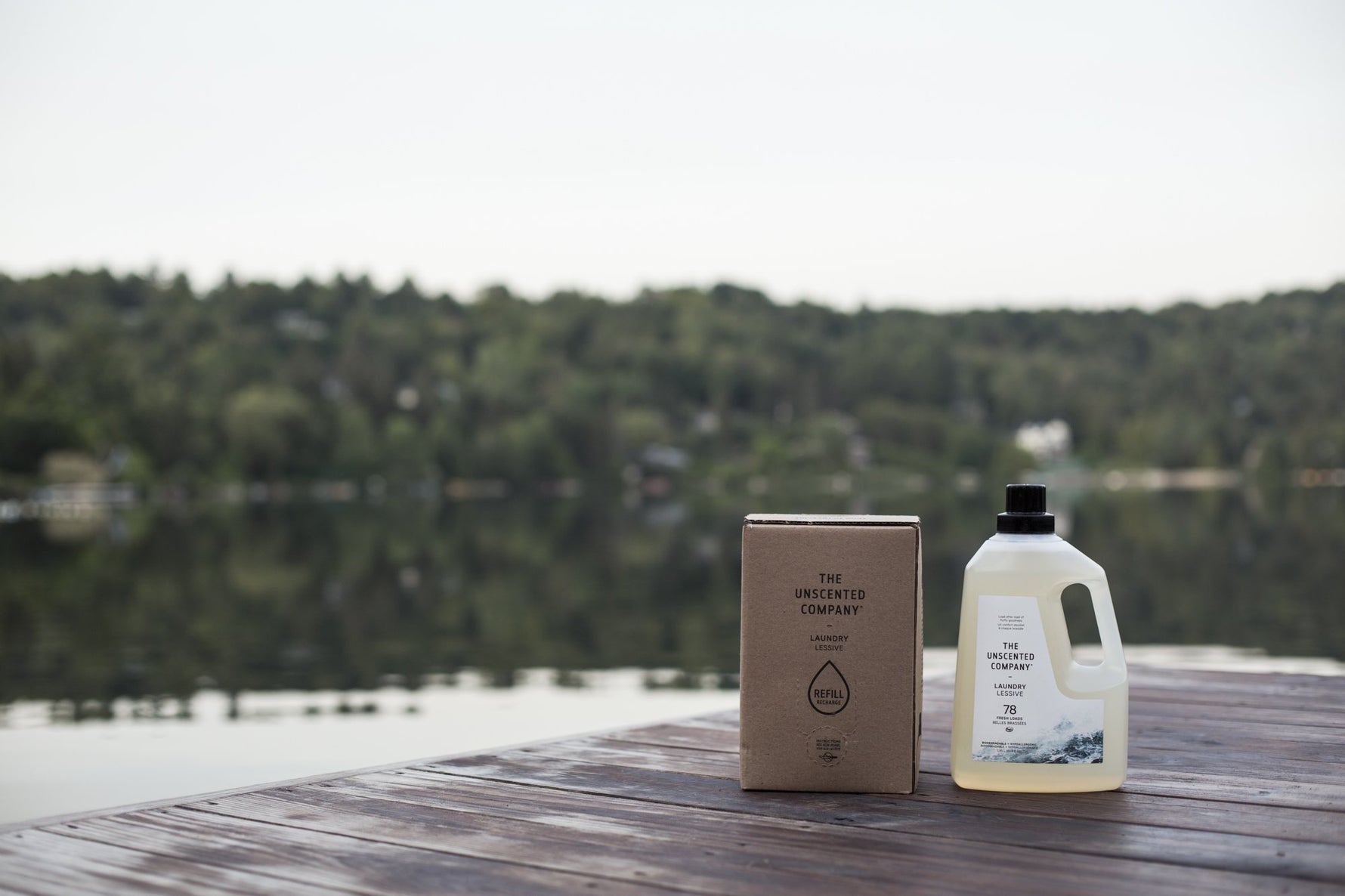 UNSCENTED CO - Savon à lessive sans fragrance et naturel - 78 brassées - Produits nettoyants | Samara & Co