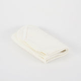 CHEEKS AHOY - Hemp and Organic Cotton Reusable Beauty Cloth • White
