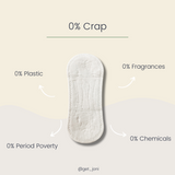 JONI - Serviette hygiénique - Bamboo organique  •  Protège-dessous - Produits menstruels | Samara & Co