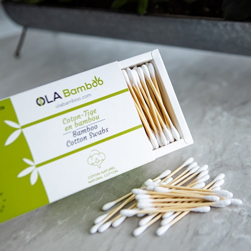 OLA BAMBOO - Coton-Tige en bambou - Accessoires soins | Samara & Co
