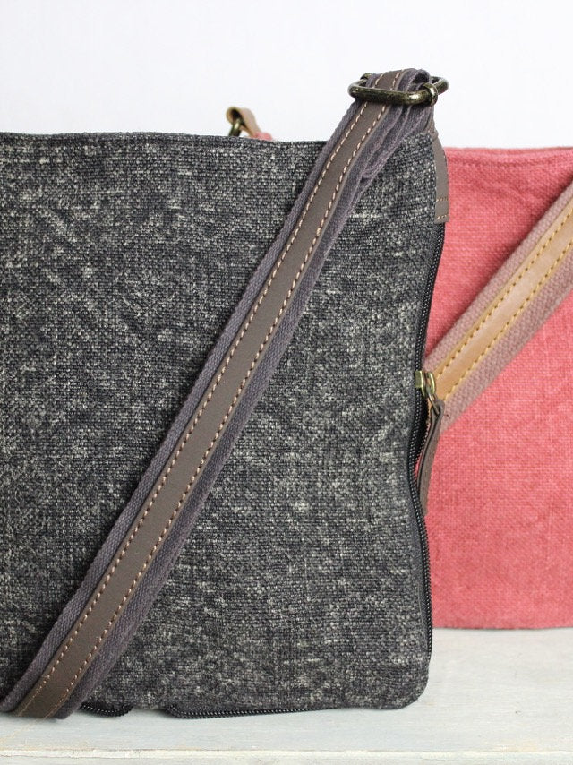 TERRA ORGANICA - Sac fait de jute bio extensible - Mini Amaranto - Bleu - Sac | Samara & Co