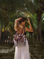 TERRA ORGANICA - Sac à dos Aventure - fait de toile et cuir recyclé - Accessoires | Samara & Co