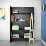 NEXERA - Bibliothèque à 4 tablettes de rangement - collection Atypik - fait au Québec - Maison | Samara & Co