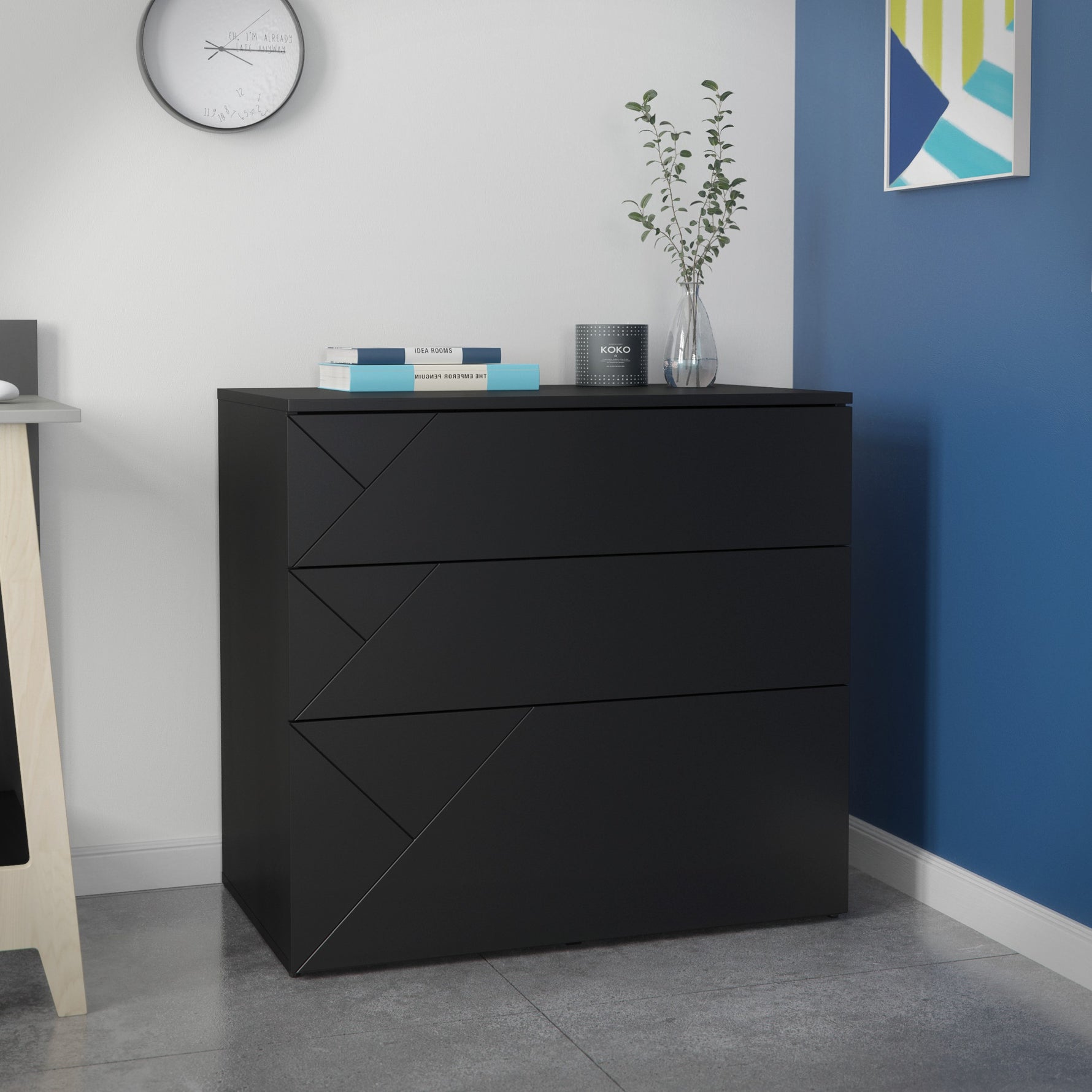 NEXERA - Filière à 3 tiroirs - collection Atypik - fait au Québec - Maison | Samara & Co
