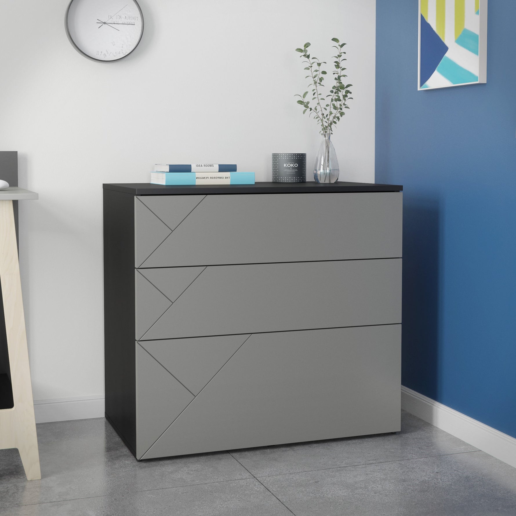NEXERA - Filière à 3 tiroirs - collection Atypik - fait au Québec - Maison | Samara & Co