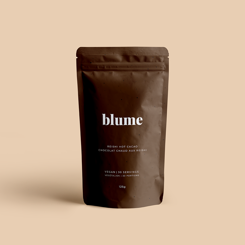 BLUME - Mélange chocolat chaud aux Reishi - Breuvages naturels | Samara & Co