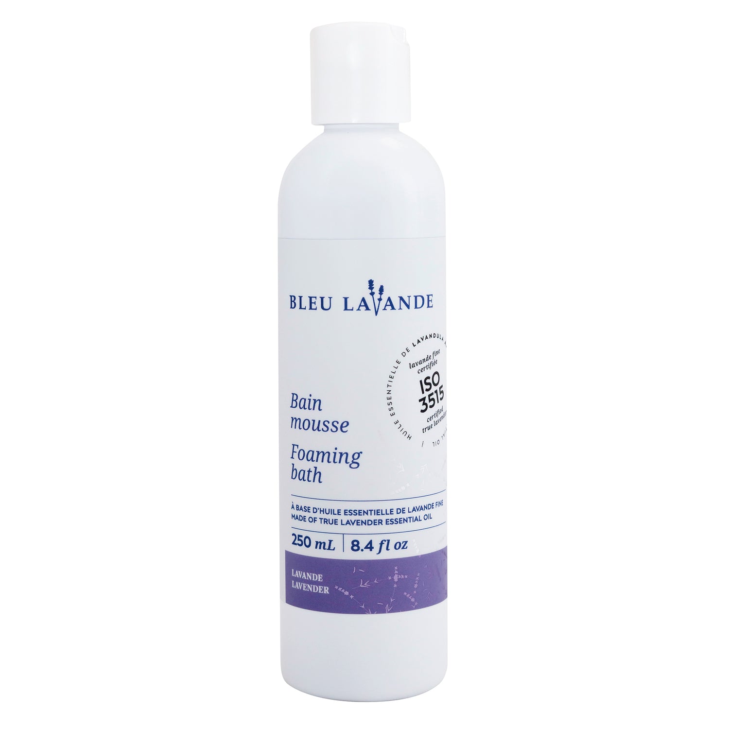 BLEU LAVANDE - Bain mousse naturel Relaxant à la Lavande - Soins corps | Samara & Co